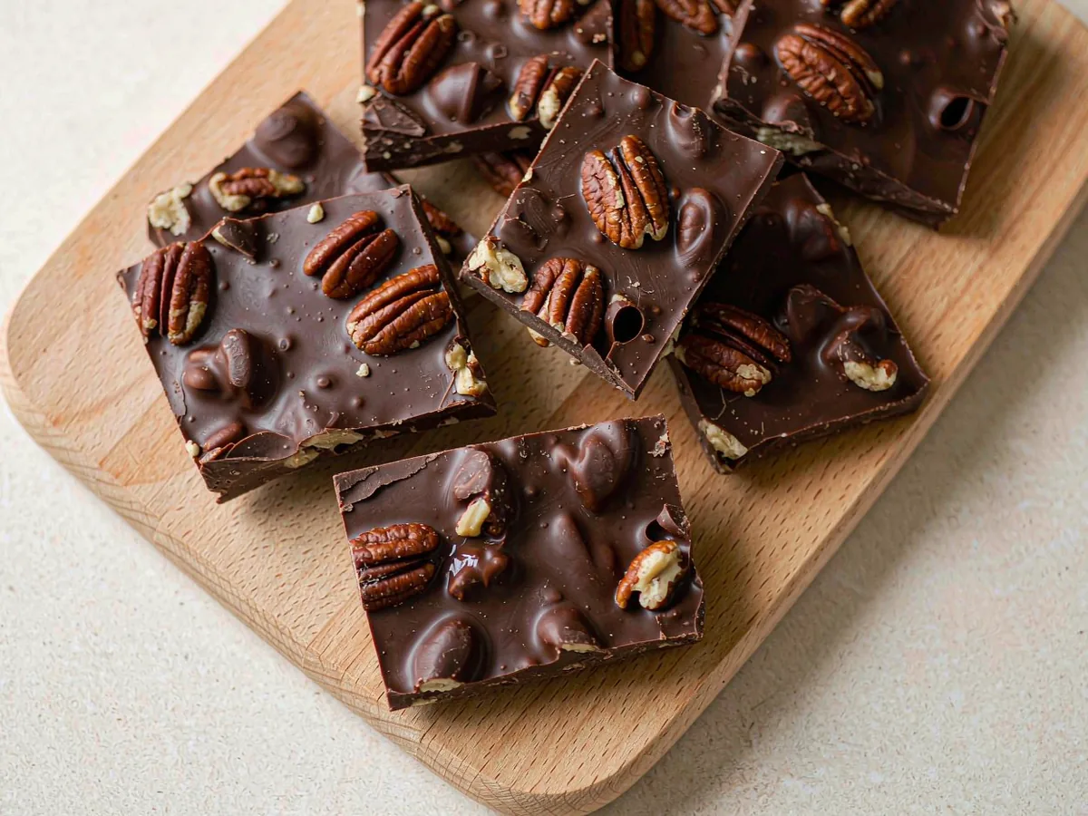 A Lighter Pecan Pie, By the Piece - Break and store