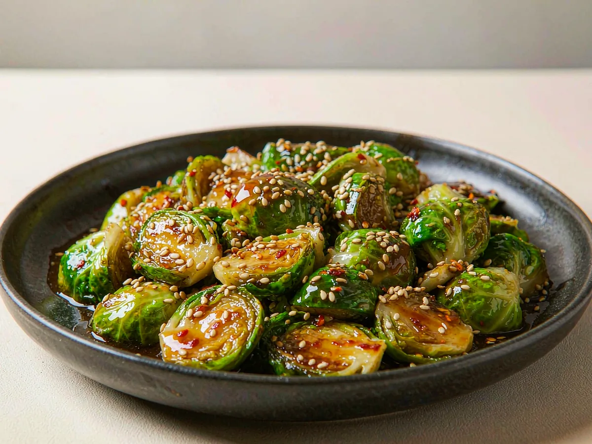 A 95-Calorie Sweet &amp; Savory Christmas Side - Finish with crunch