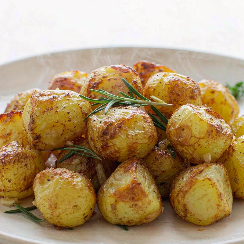 Five-Spice Roast Potatoes - Finish with aromatics