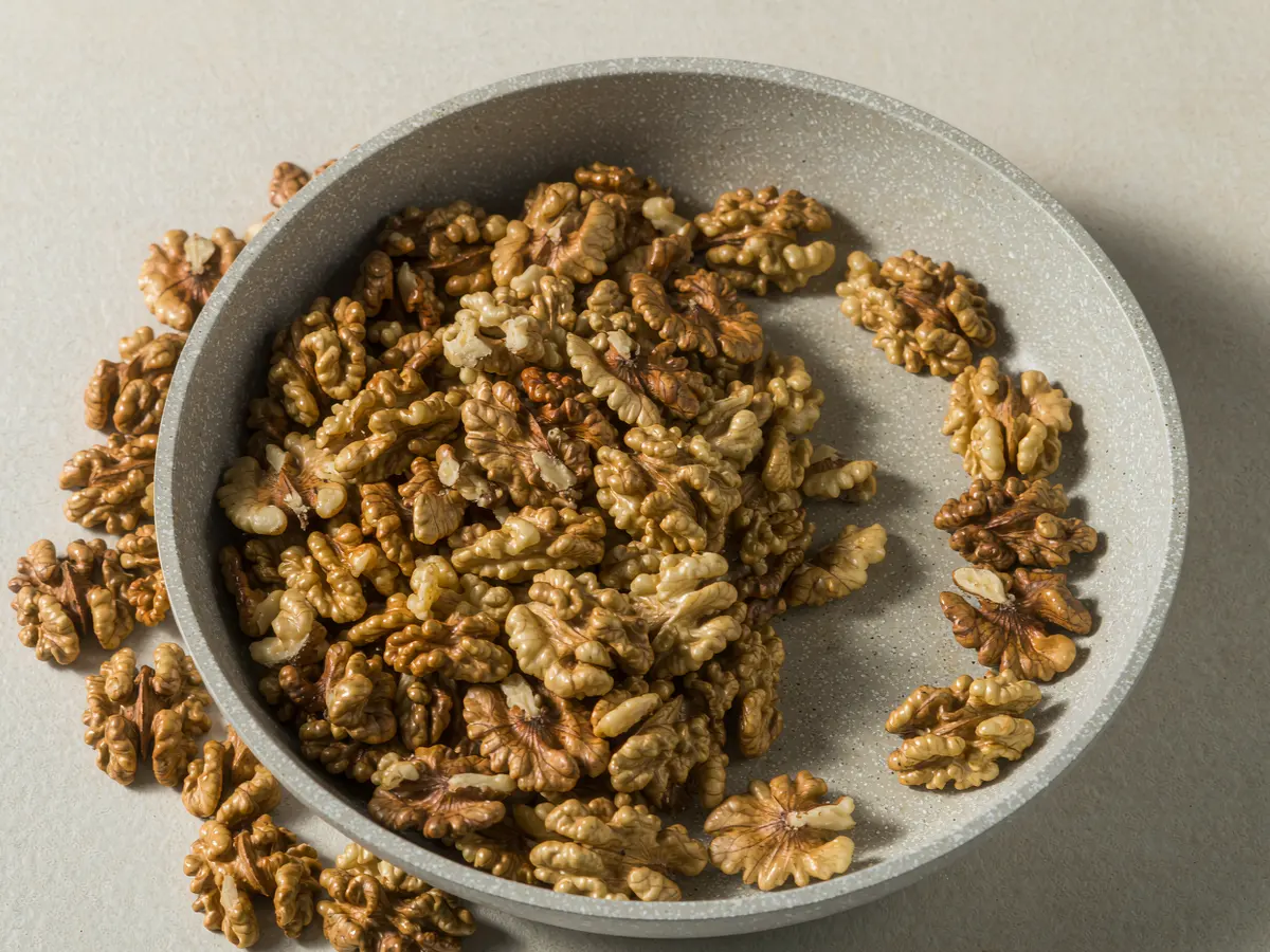 A No-Cook Miso Muhammara - Toast the walnuts