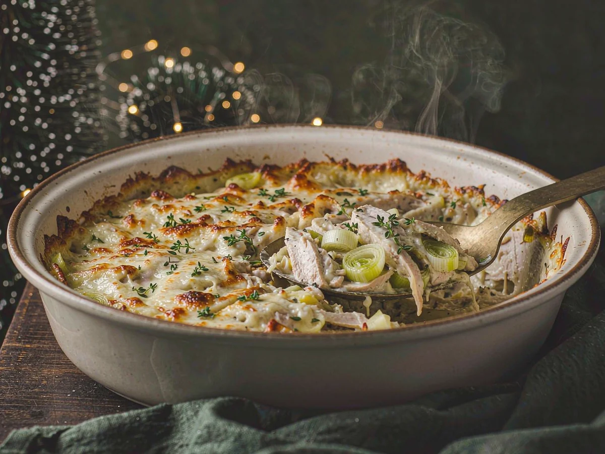 A Healthy Turkey Pasta Bake - Make ahead and finish