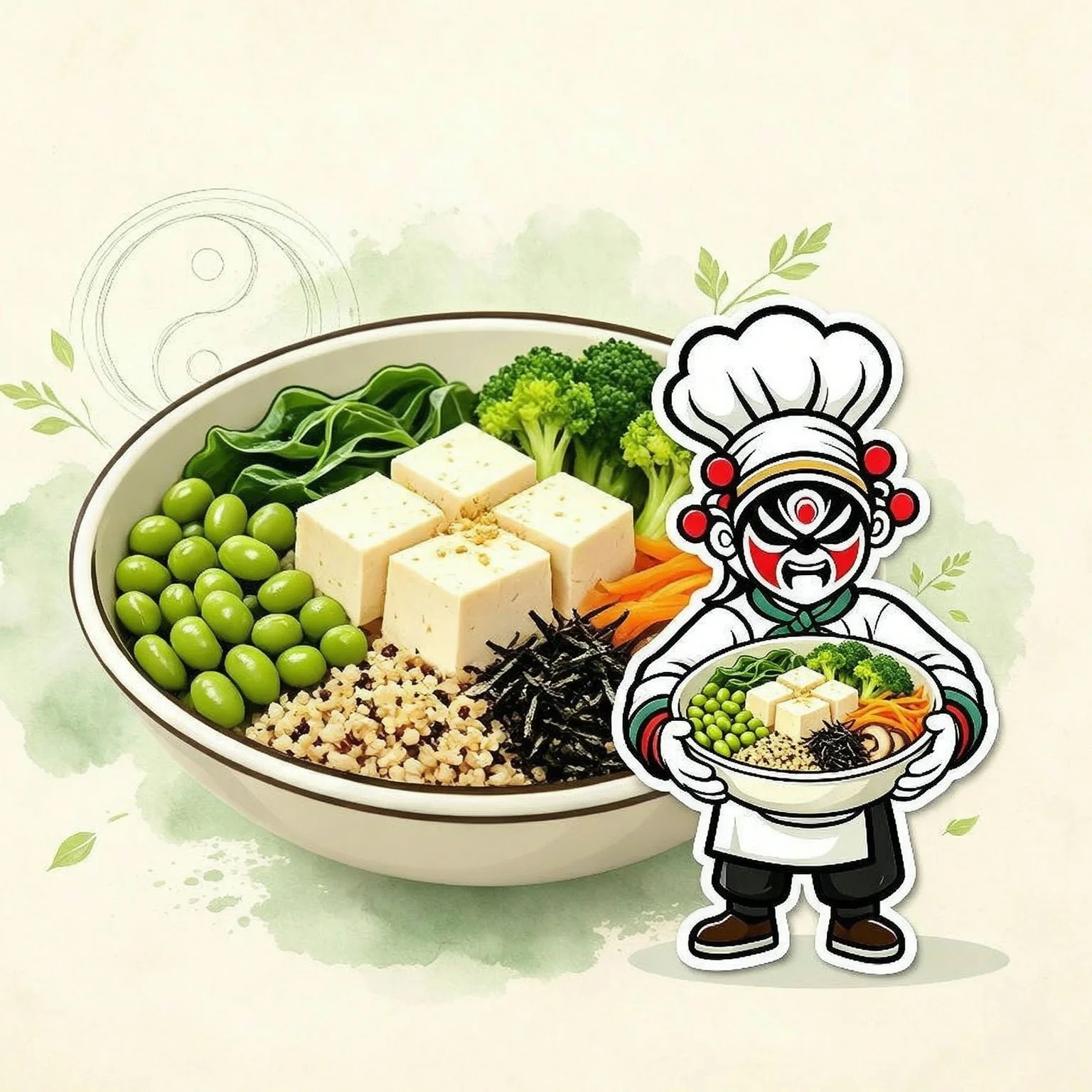 Taiji Herbal Tofu Bowl