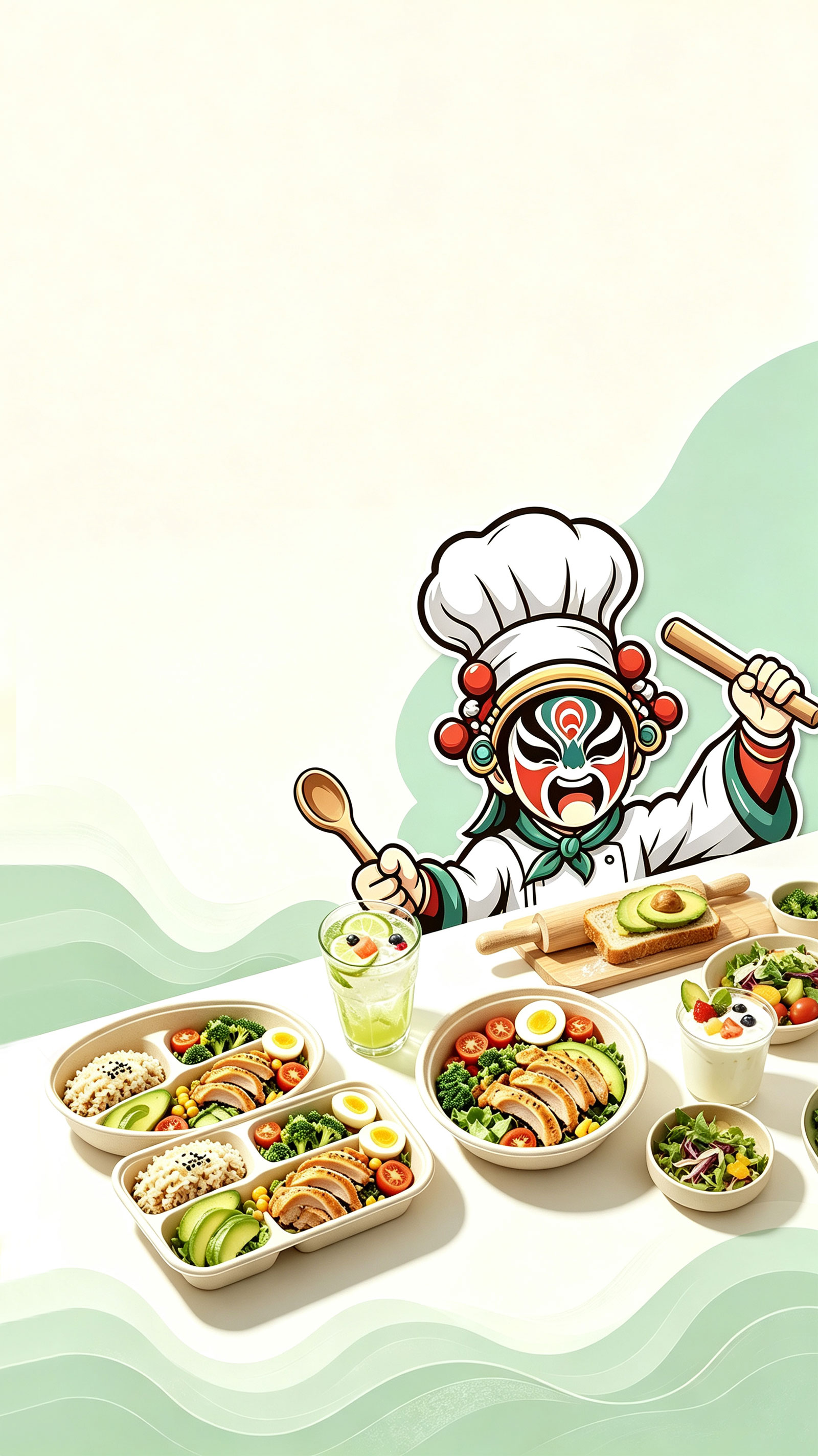 Oriental Bite — Chef with Light Meals (Mobile)