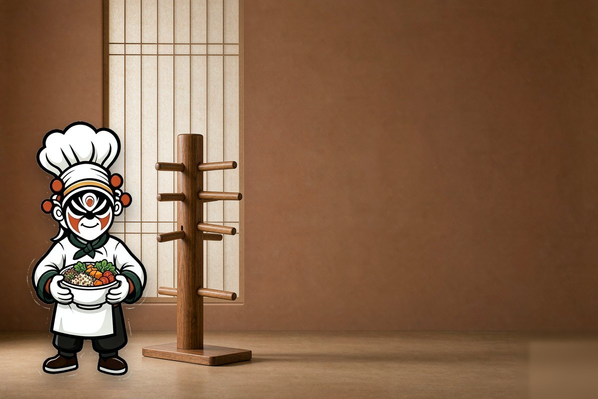 Oriental Bite mascot in the Wing Chun wellness scene