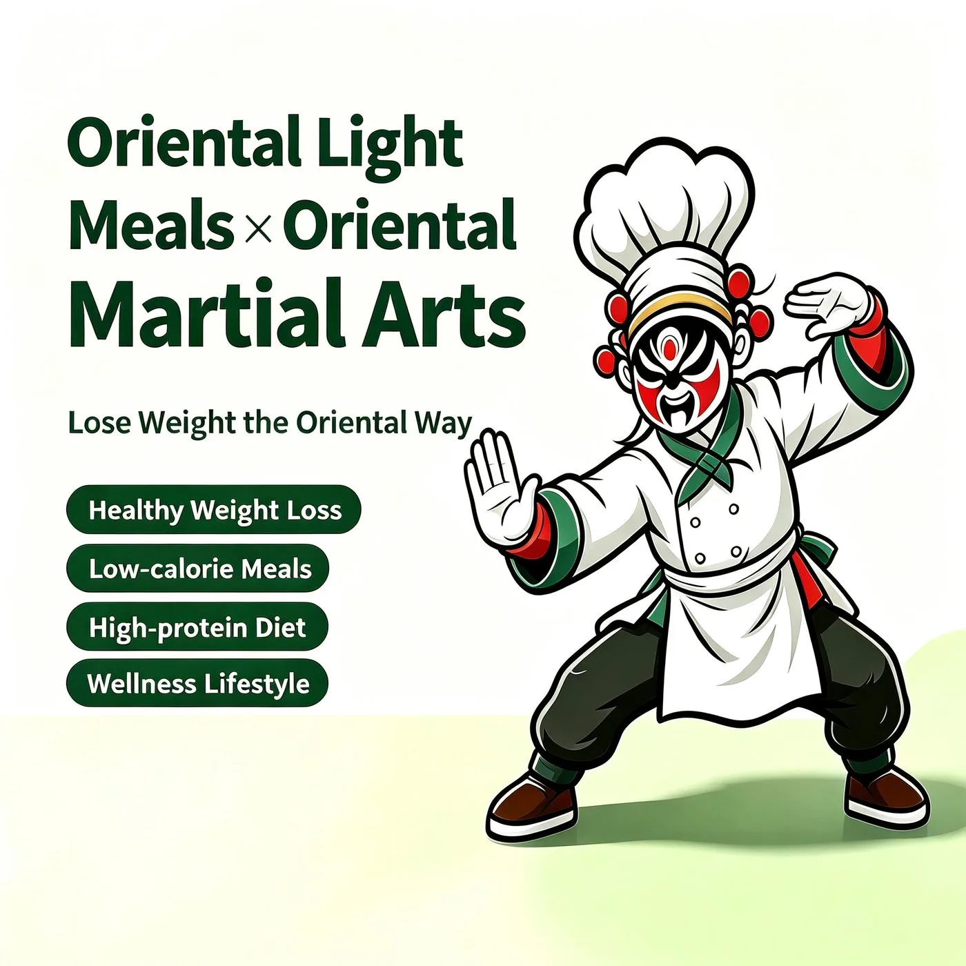 Kung Fu Oriental Martial Arts Meal