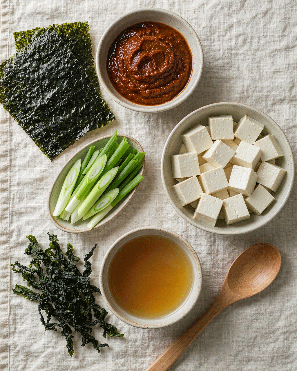 Japanese Miso Light Soup — Low-Calorie · Fermented · Gut-Friendly