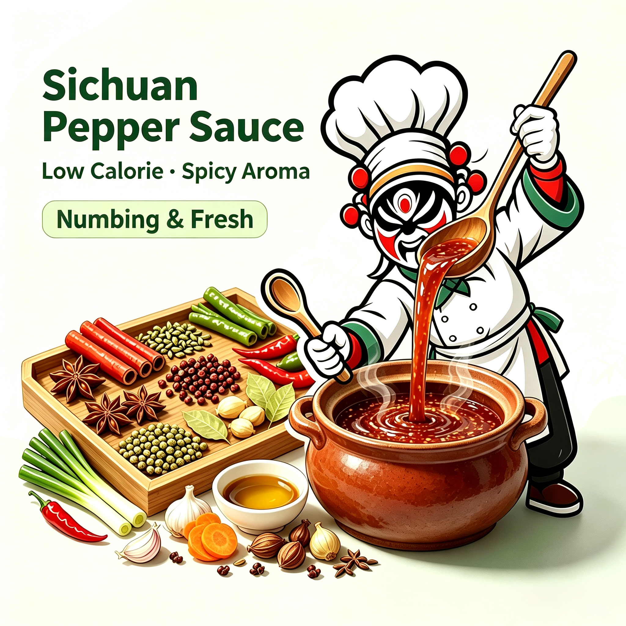 Sichuan Pepper Sauce — Numbing & Fresh