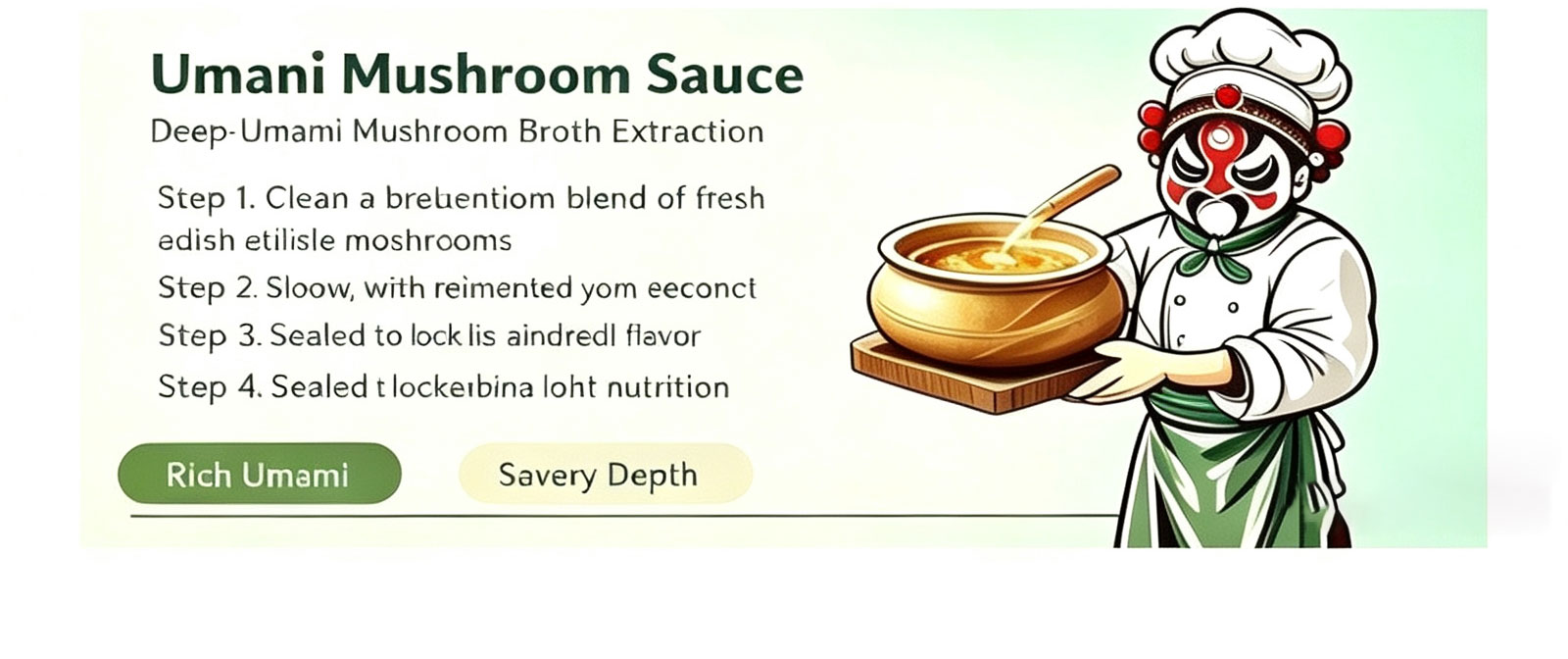 Umami Mushroom Sauce — Deep-Umami Broth Extraction