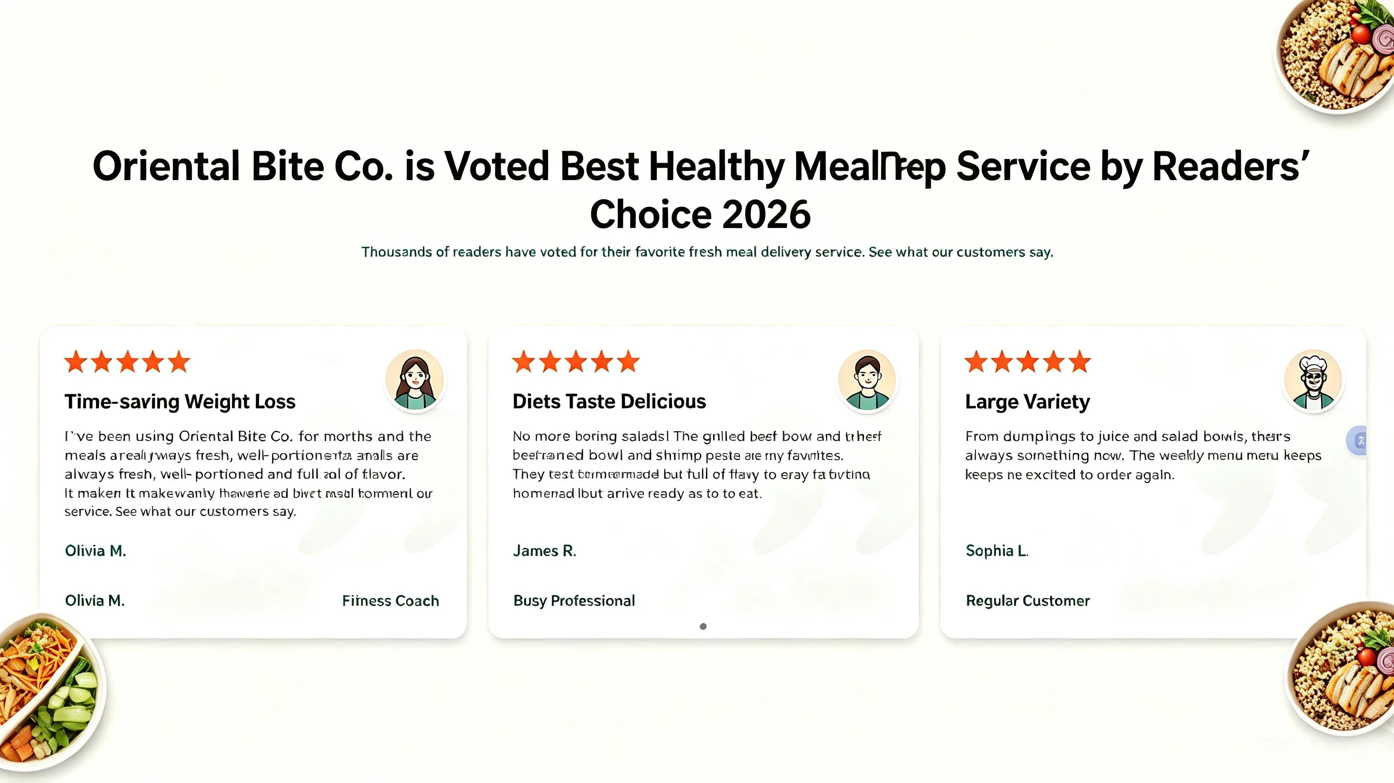 Oriental Bite Co. — Readers' Choice 2026